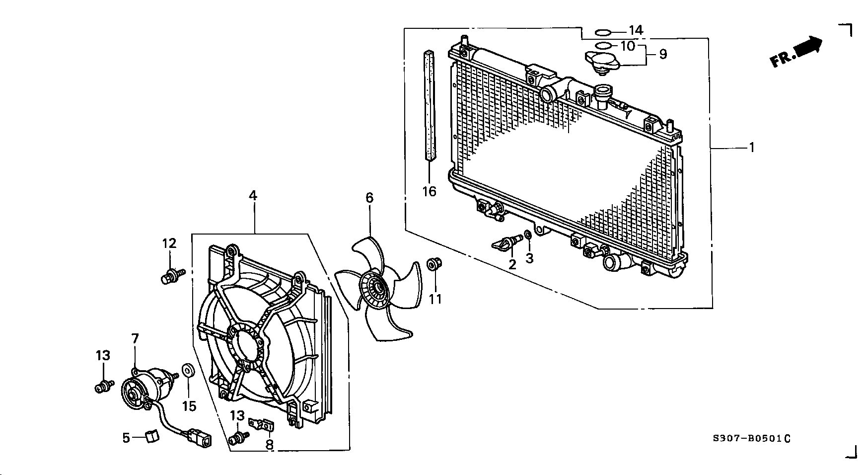 Honda 19045PT0004 - Tappo, radiatore www.autoricambit.com