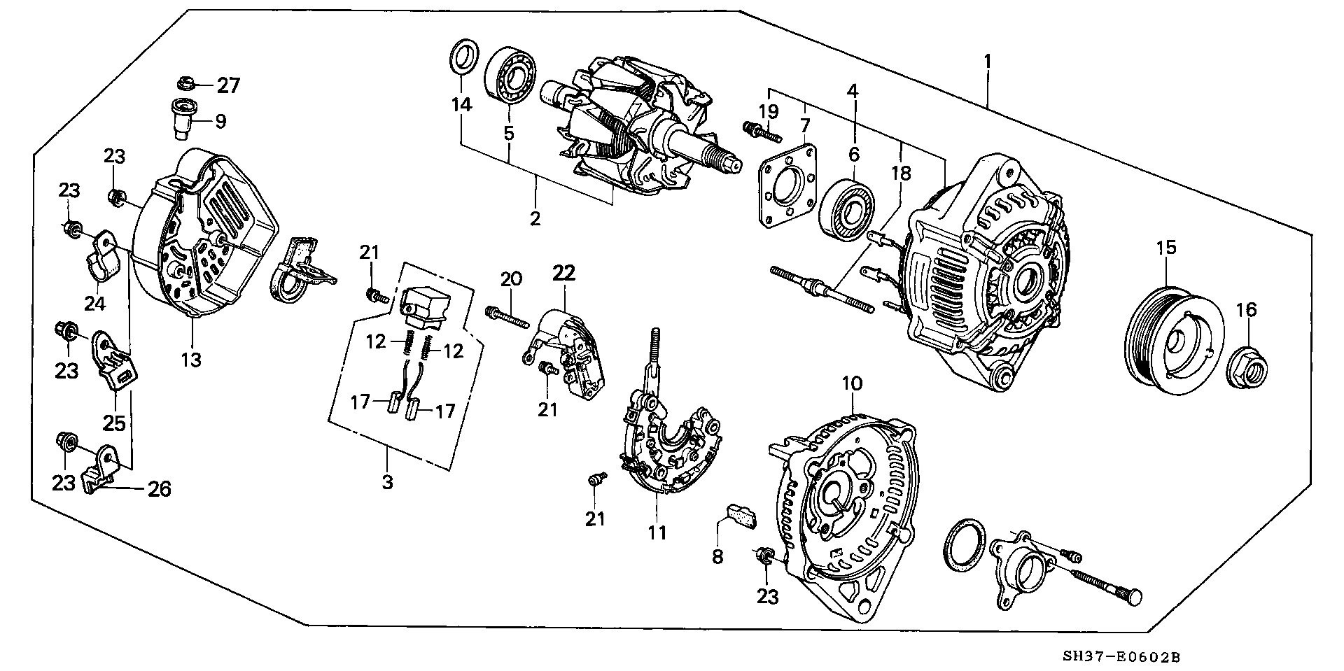 Hyundai 31100PW1G01 - Alternatore www.autoricambit.com