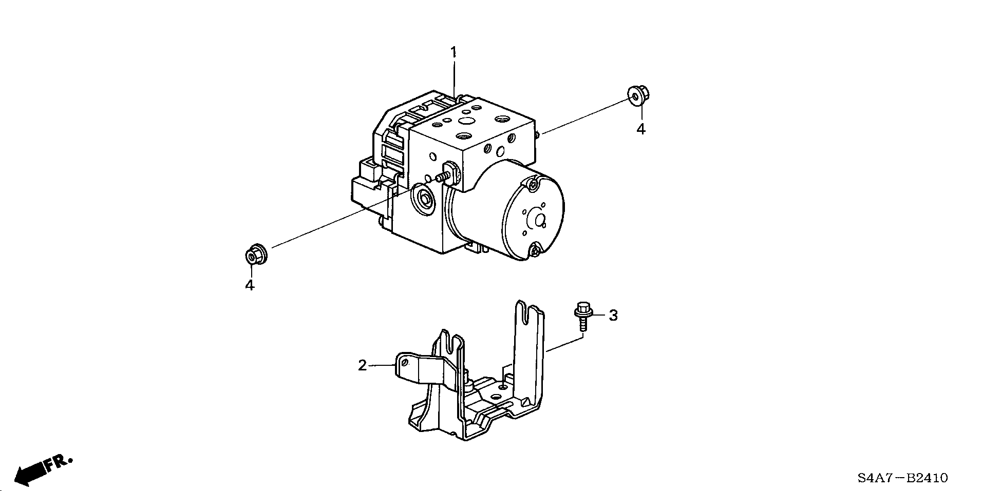 Honda 57110S1AE01 - Kit centralina www.autoricambit.com