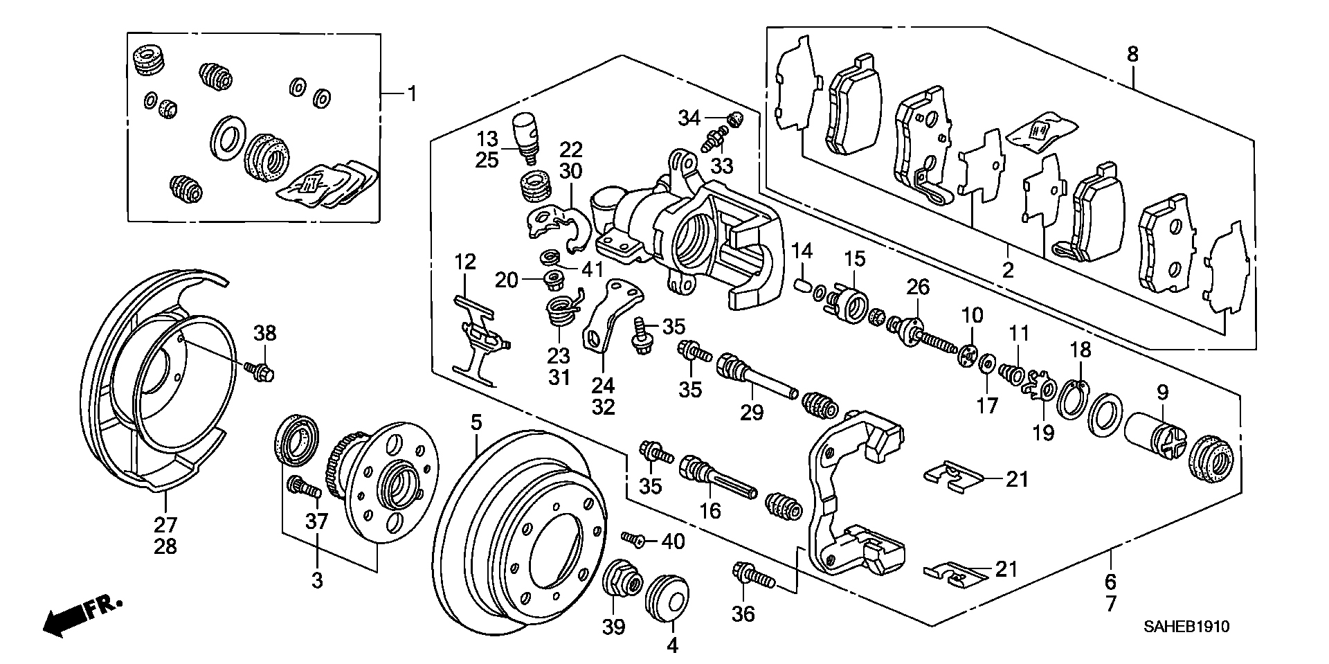 Honda 90305-S50-003 - Kit cuscinetto ruota www.autoricambit.com