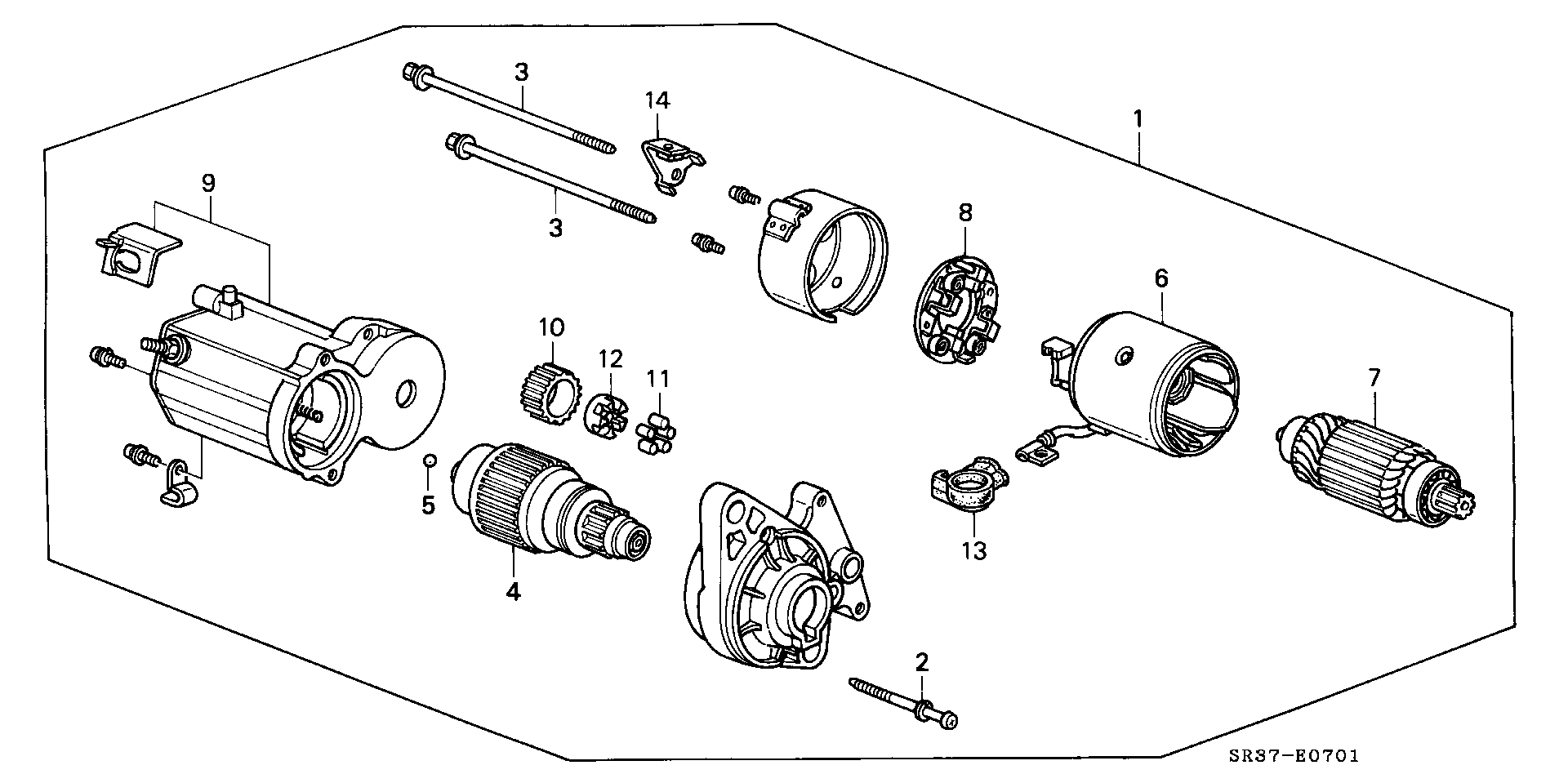 Honda 31204657671 - Pignone, Motorino d'avviamento www.autoricambit.com