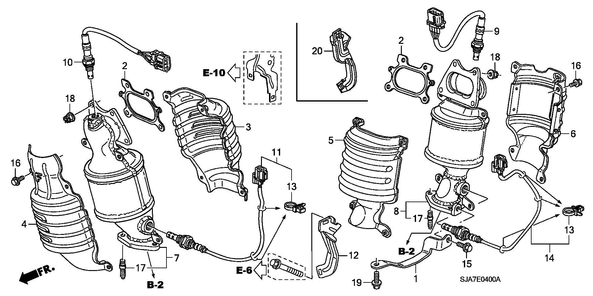 Honda 36531-RCA-A02 - Sonda lambda www.autoricambit.com