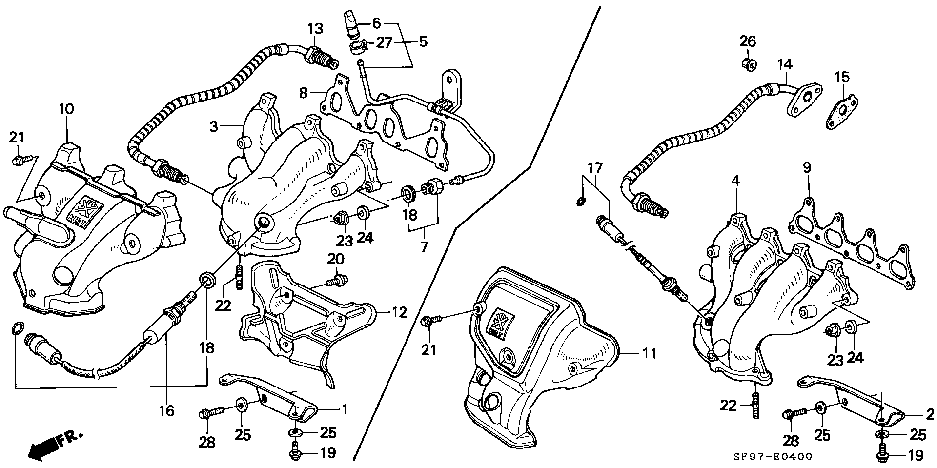 Honda 36531PK3A04 - Sonda lambda www.autoricambit.com