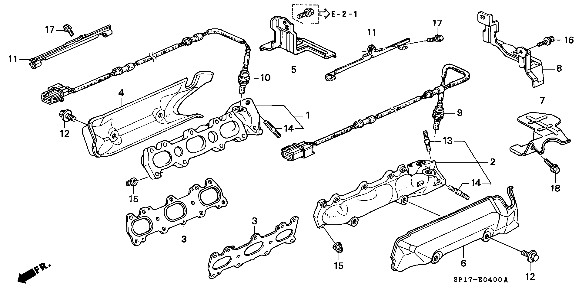 Honda 36532PY3003 - Sonda lambda www.autoricambit.com