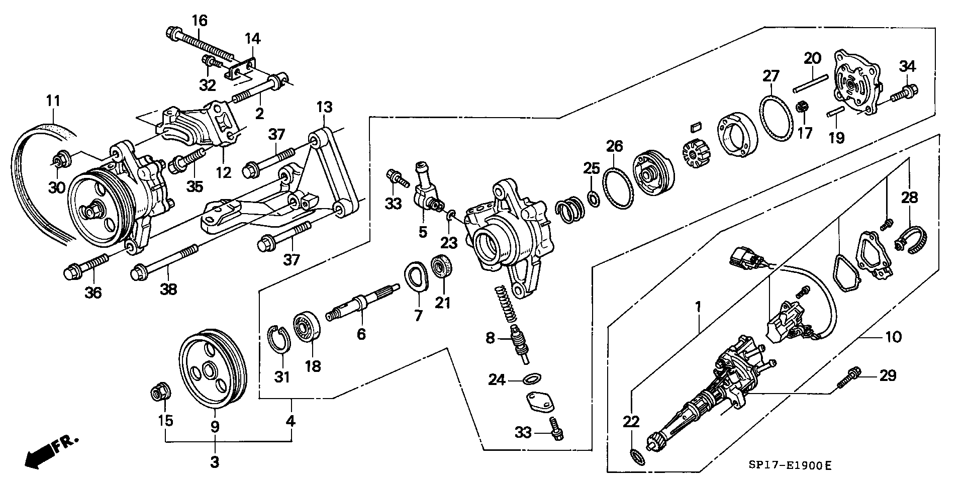 Honda 56992-PY3-004 - Cinghia Poly-V www.autoricambit.com