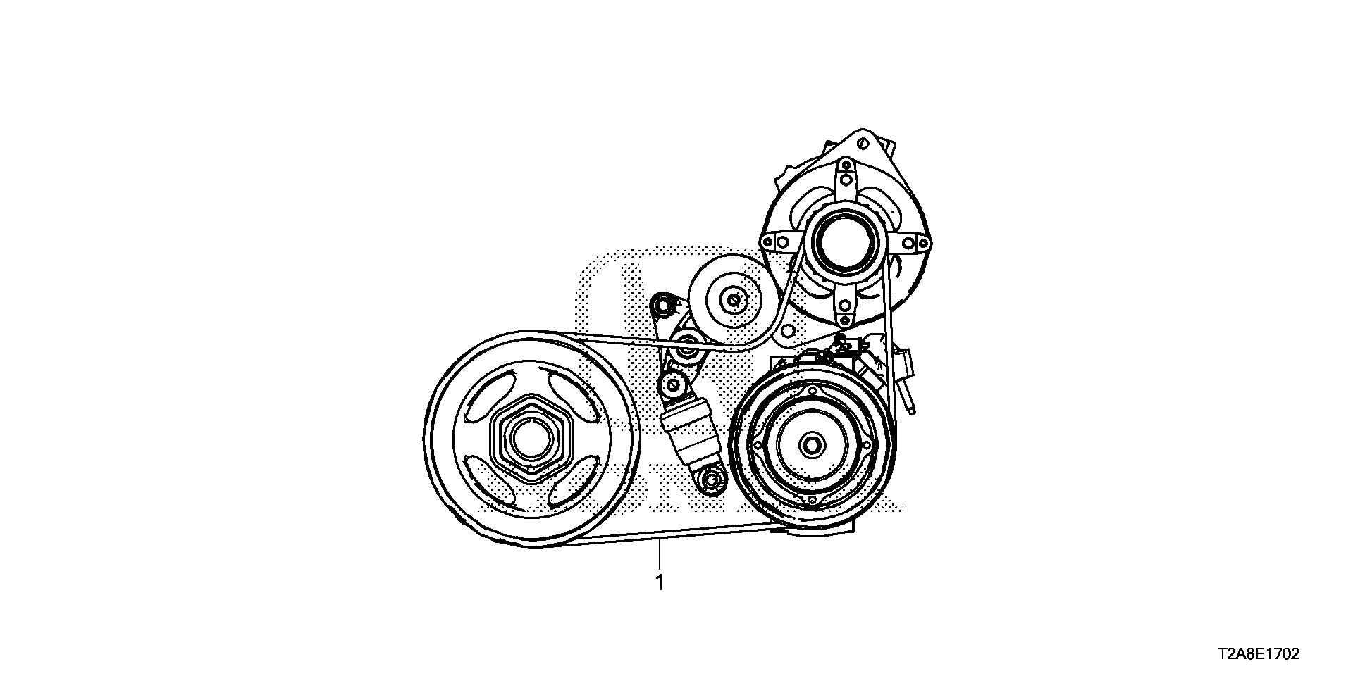 Honda 311105G0A01 - Cinghia Poly-V www.autoricambit.com