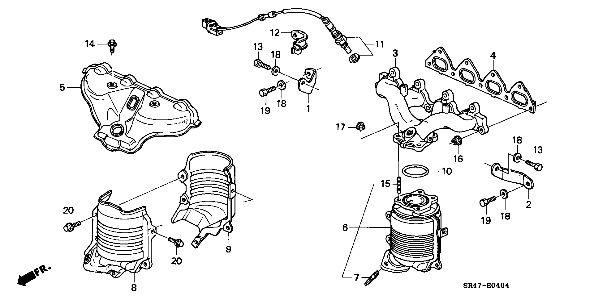 Honda 36531-P07-L02 - Sonda lambda www.autoricambit.com