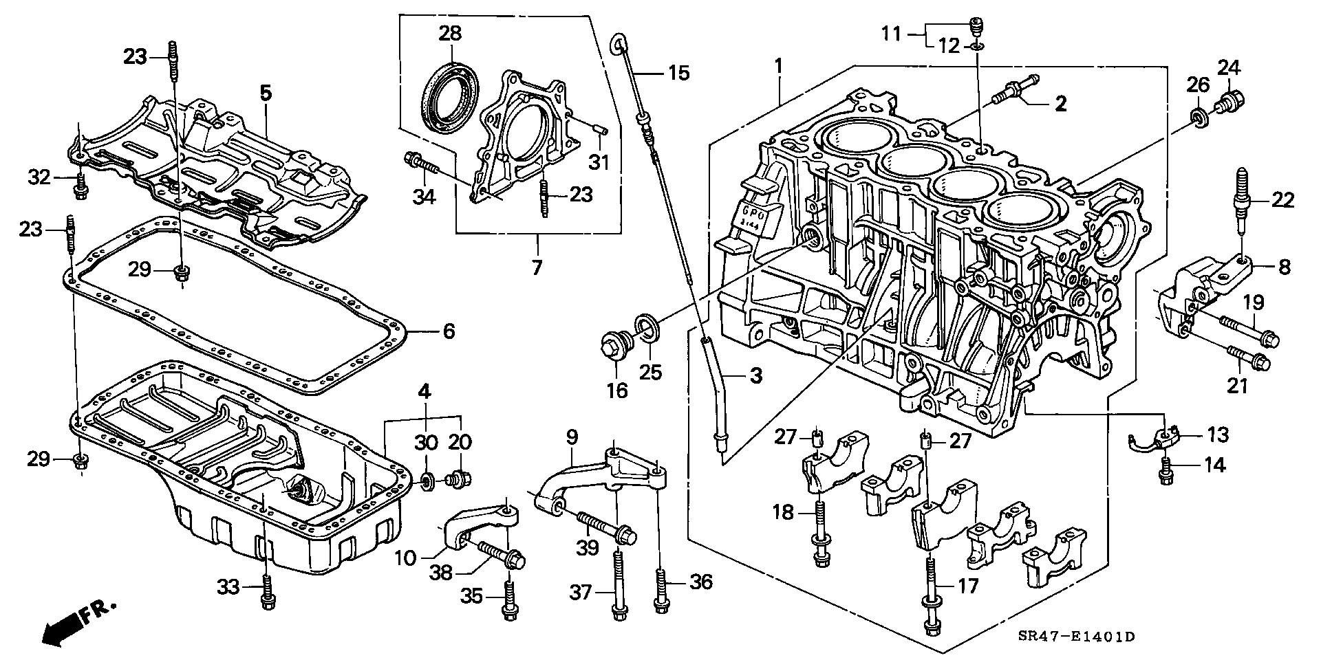 Honda 91214-PH1-013 - Paraolio, Albero a gomiti www.autoricambit.com