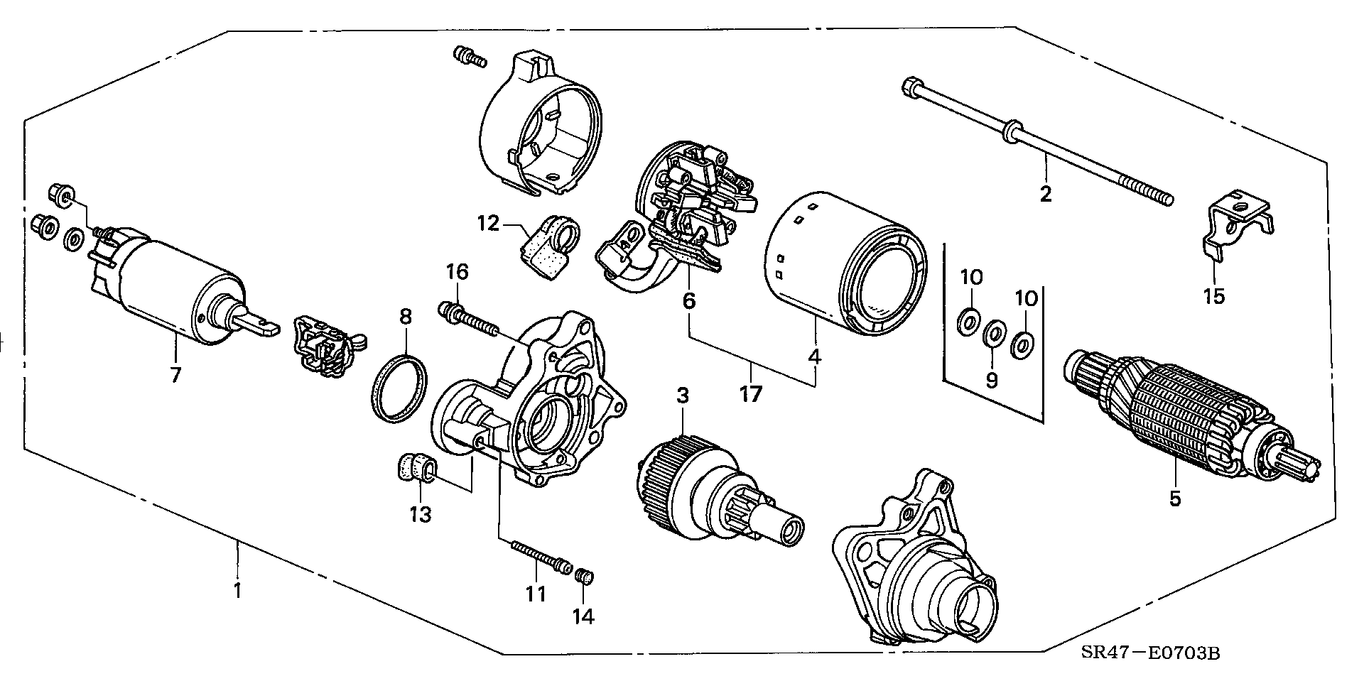 Honda 31 200-P30-005 - Motorino d'avviamento www.autoricambit.com