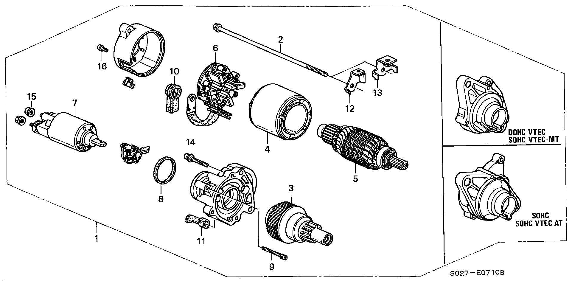 Honda 31 200-P2C-004 - Motorino d'avviamento www.autoricambit.com