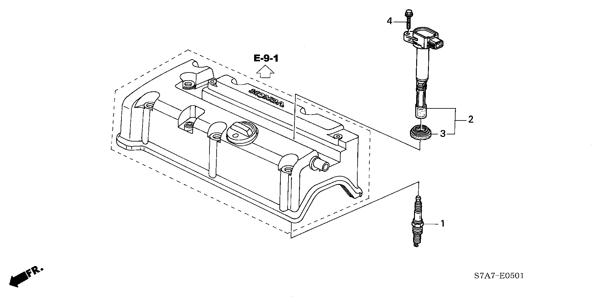 Honda 30520-PNA-007 - Bobina d'accensione www.autoricambit.com