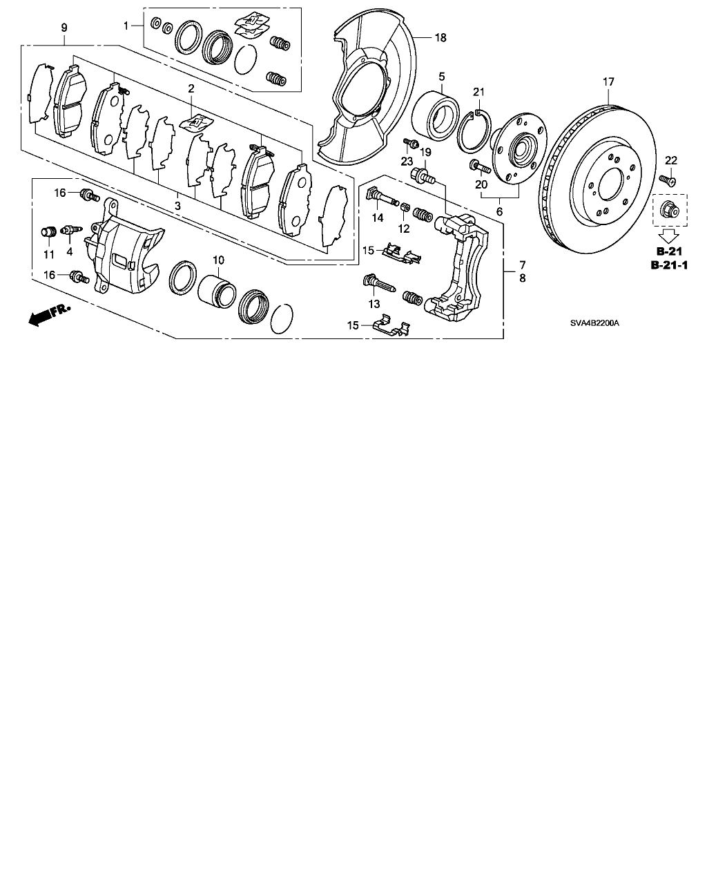 Honda 45251-SNE-A00 - Discofreno www.autoricambit.com