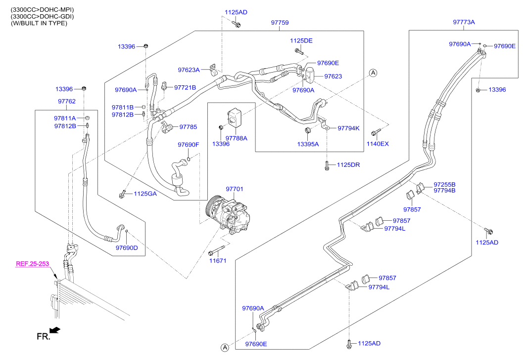 Hyundai 97701-1U650 - Compressore, Climatizzatore www.autoricambit.com