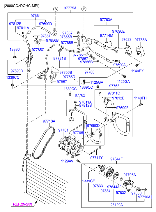 Hyundai 97701-2H000 - Compressore, Climatizzatore www.autoricambit.com