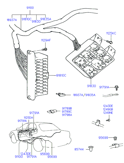 KIA 91835 21100 - Fusibile www.autoricambit.com