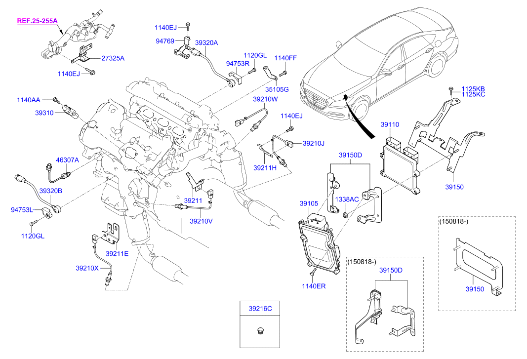 Hyundai 39210-3C530 - Sonda lambda www.autoricambit.com