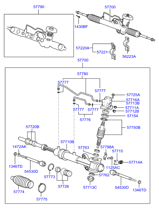 FORD 5652 8240 00 - Kit soffietto, Sterzo www.autoricambit.com