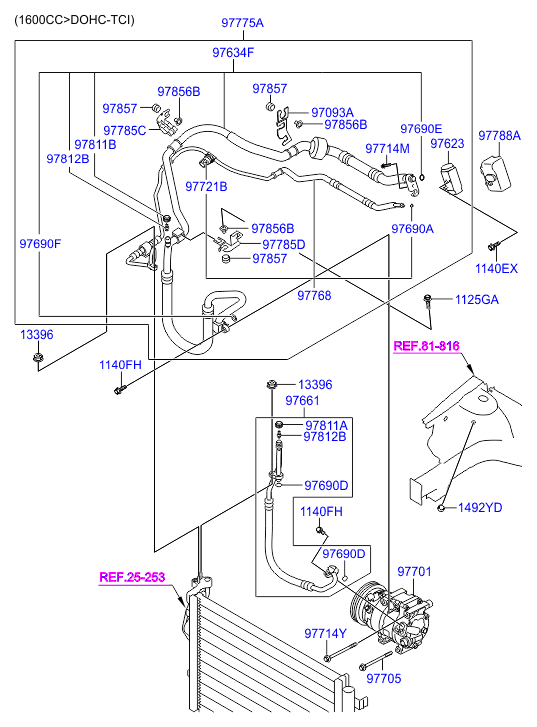 KIA 9769034330 - Guarnizione, Collettore aspirazione www.autoricambit.com