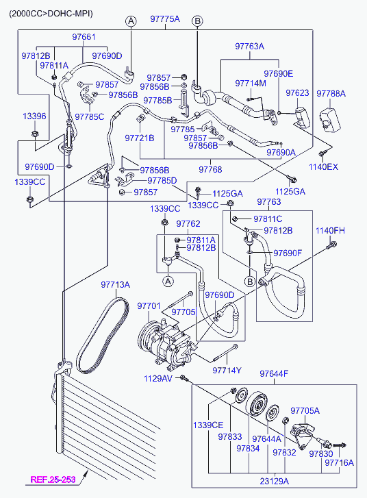 KIA 97701-2H002 - Compressore, Climatizzatore www.autoricambit.com