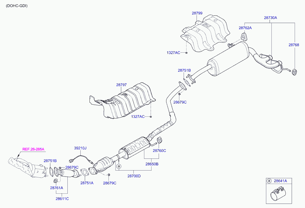 Hyundai 392102B220 - Sonda lambda www.autoricambit.com