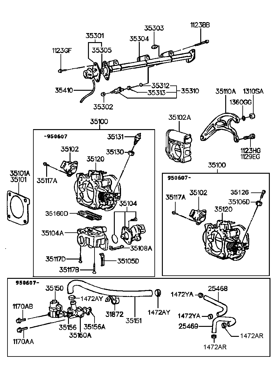 Hyundai 14720-15506 - Soffietto, Sterzo www.autoricambit.com