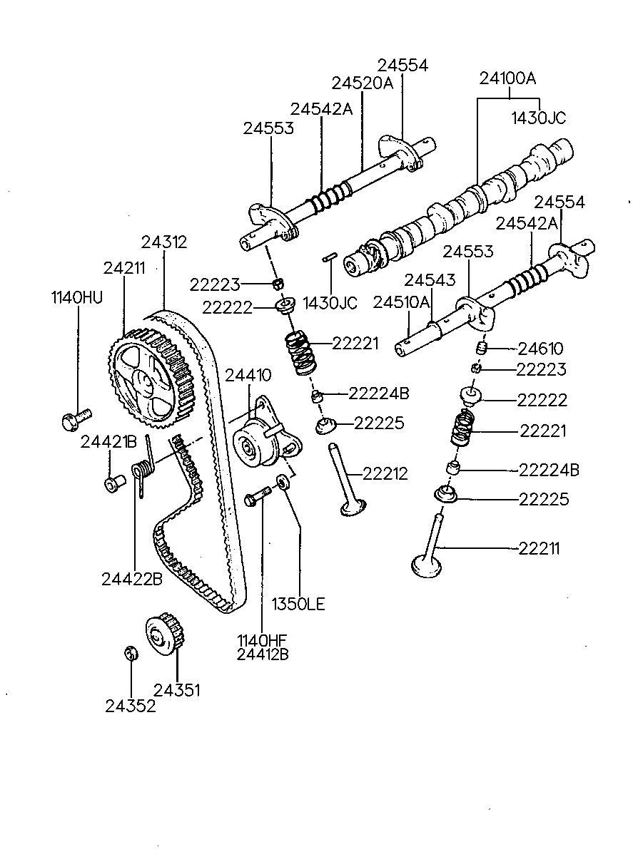 Mitsubishi 2431232560 - Cinghia dentata www.autoricambit.com