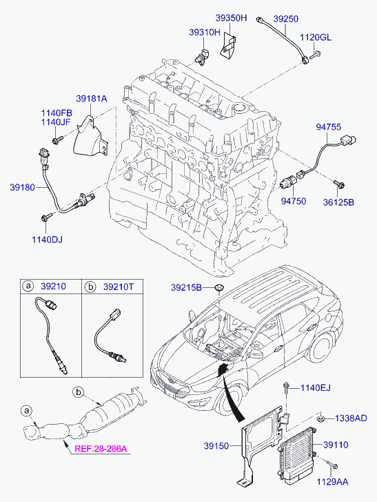 KIA 392102G600 - Sonda lambda www.autoricambit.com