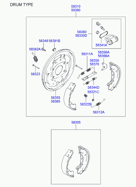 Hyundai 58360H1010 - Pinza freno www.autoricambit.com