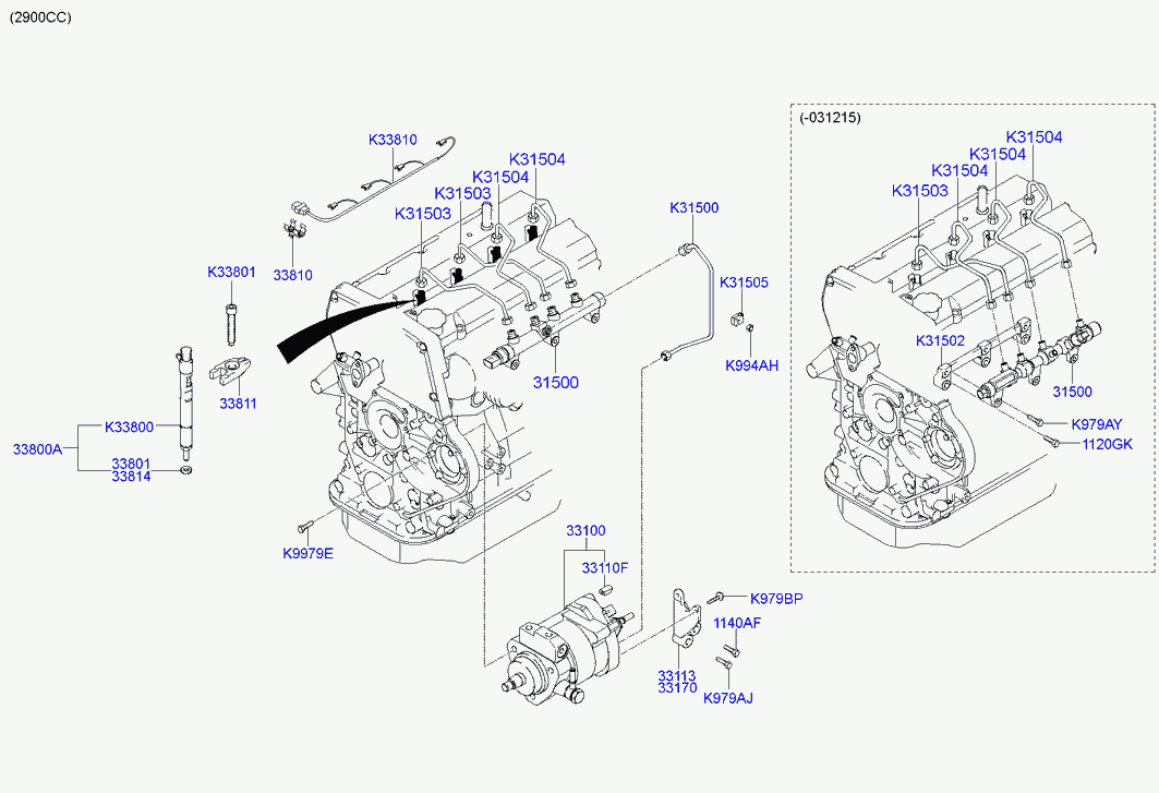 KIA 33801-4X500 - Supporto polverizzatore www.autoricambit.com