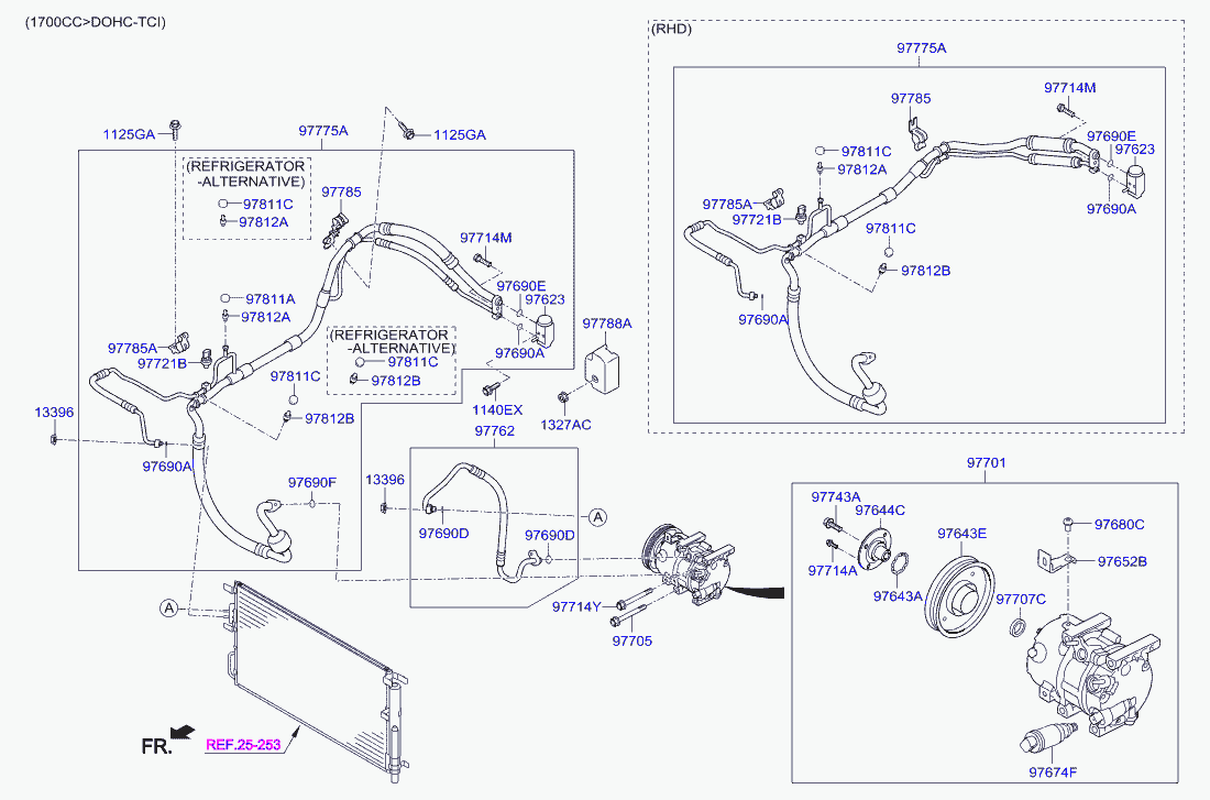 KIA 97701D7300 - Compressore, Climatizzatore www.autoricambit.com