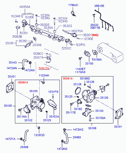 KIA 3530102550 - Regolatore pressione carburante www.autoricambit.com