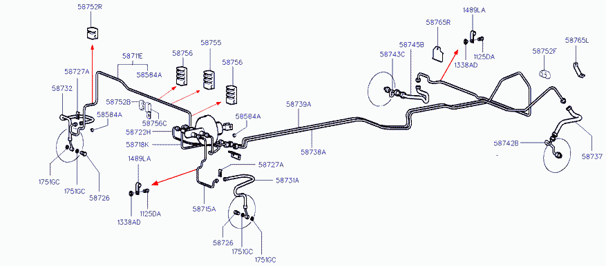 Hyundai 5873802000 - Flessibile del freno www.autoricambit.com