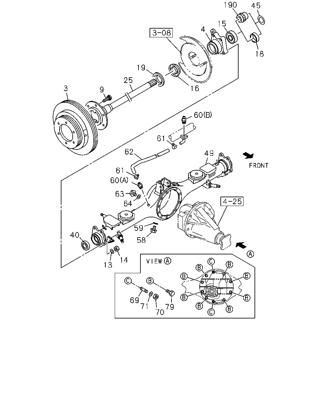 ISUZU 8-94454-098-0 - Kit cuscinetto ruota www.autoricambit.com