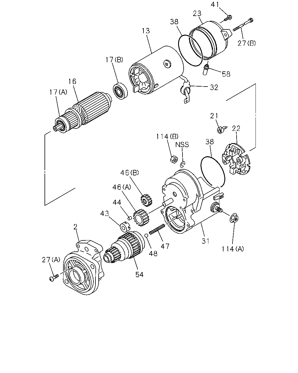 ISUZU 8-94242-064-0 - 02.053 SPRING; BRUSH HOLDER STARTER www.autoricambit.com