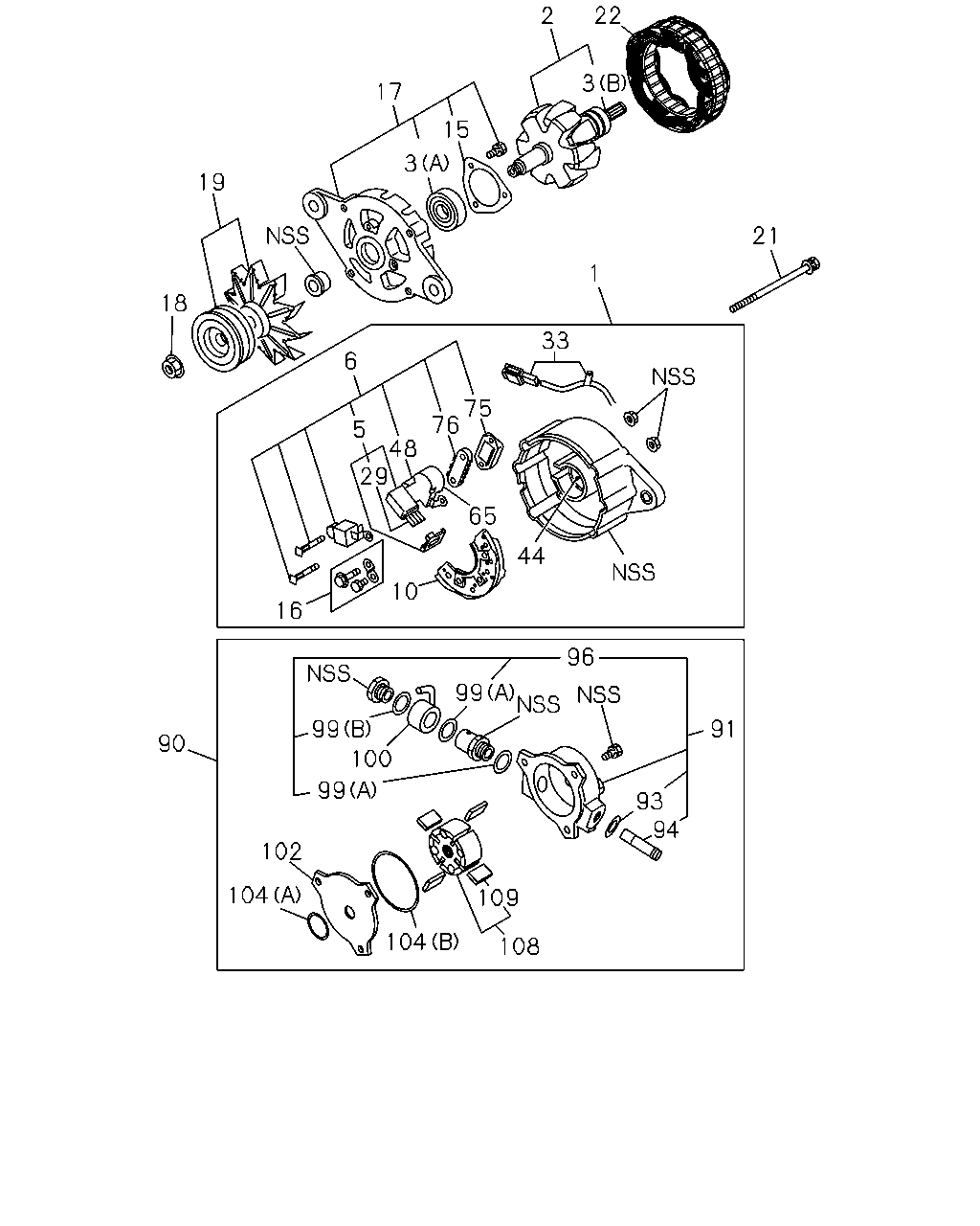 ISUZU 8-94250-964-0 - Alternatore www.autoricambit.com