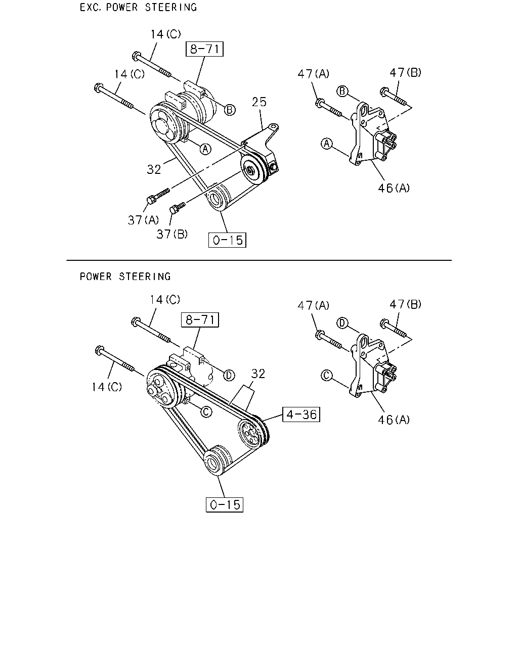 ISUZU 8-98088-385-0 - Cinghia trapezoidale www.autoricambit.com