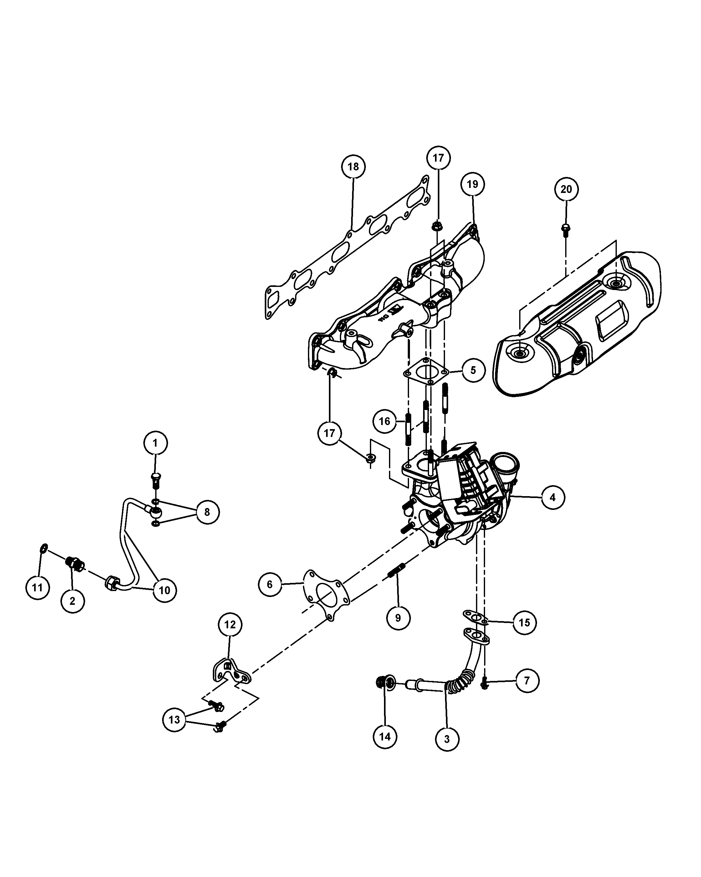 Jeep 68031 591AA - STUD www.autoricambit.com