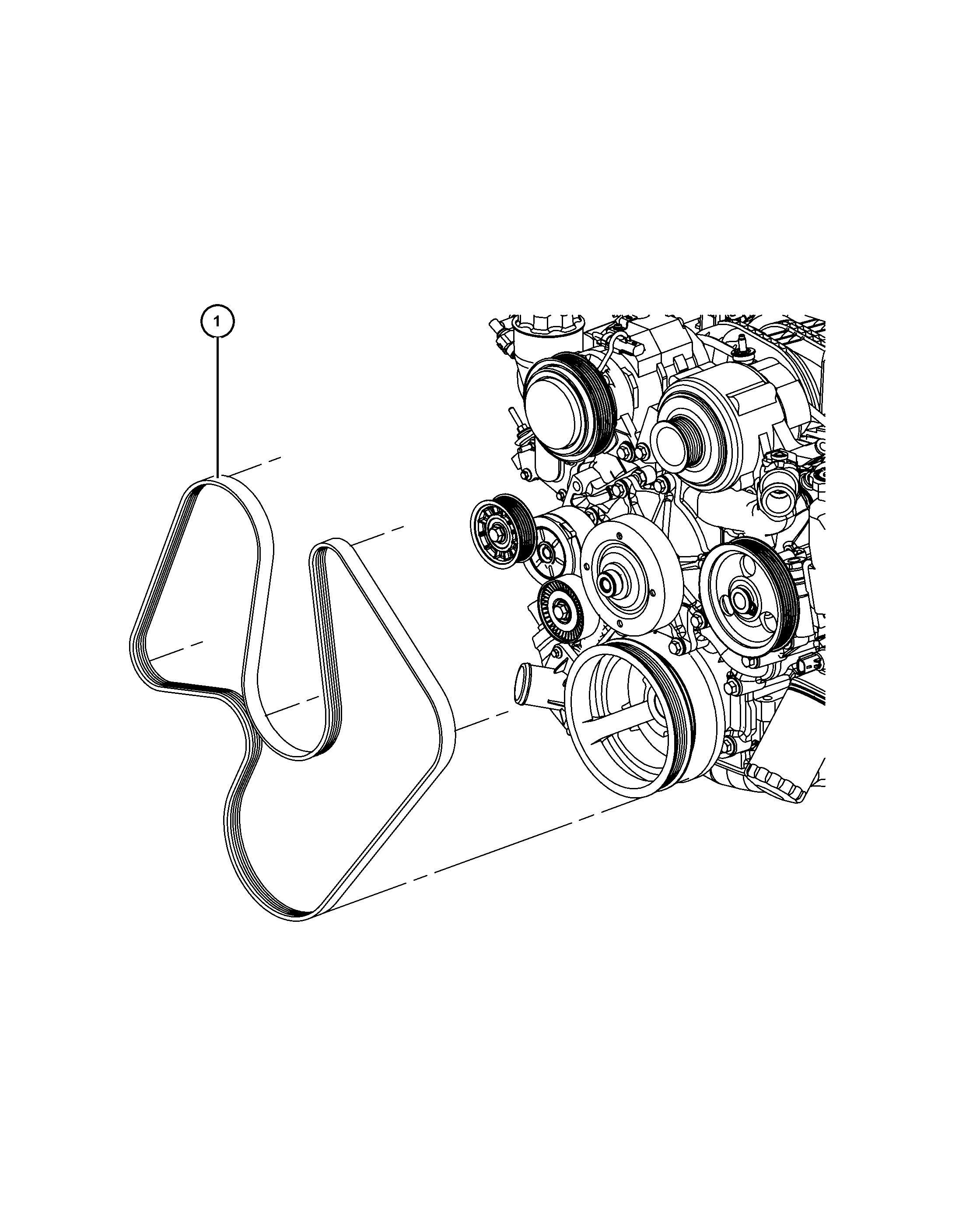 Jeep 5184 646AC - Cinghia Poly-V www.autoricambit.com