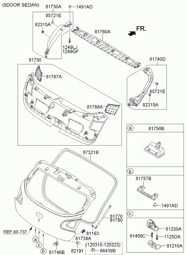 KIA 81780A2200 - Ammortizatore pneumatico, Cofano bagagli /vano carico www.autoricambit.com