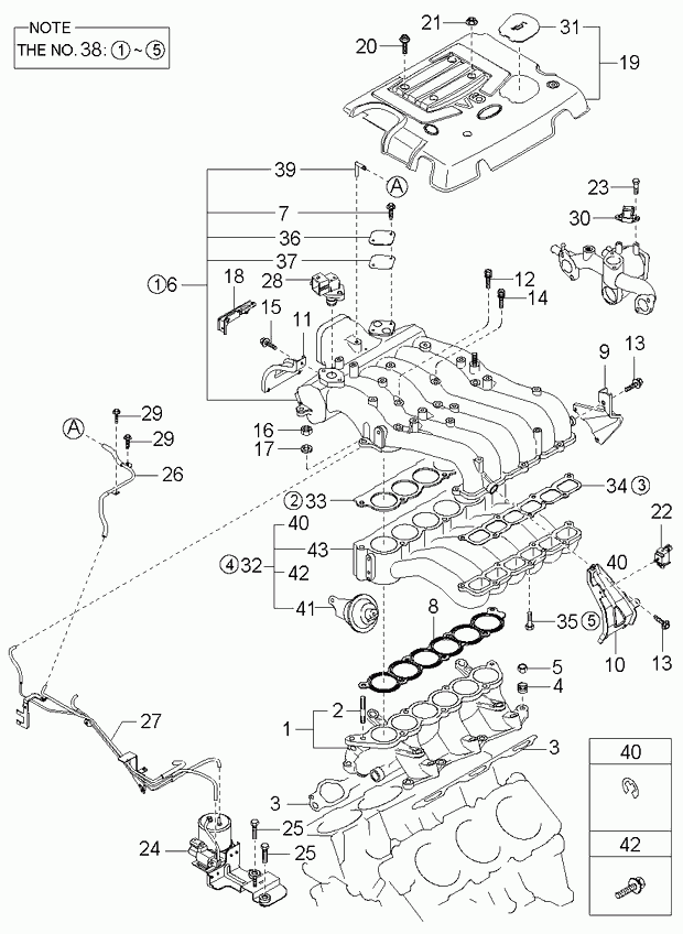 KIA 3930038100 - Sensore, Pressione collettore d'aspirazione www.autoricambit.com