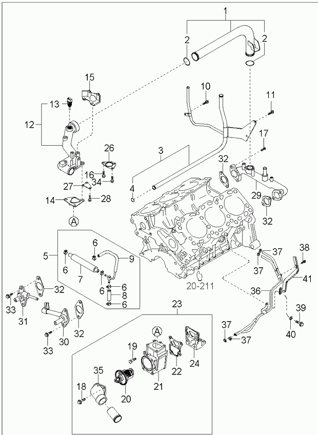 KIA 3922038020 - Sensore, Temperatura refrigerante www.autoricambit.com