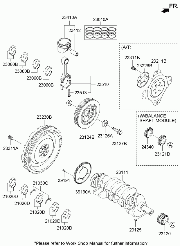 Hyundai 23200-25210 - Volano www.autoricambit.com