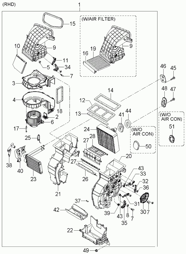 KIA 97113-07000 - Ventilatore abitacolo www.autoricambit.com