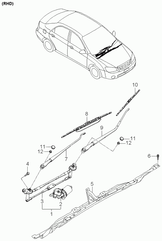 Hyundai 98100-2F000 - Dispositivo lavavetri www.autoricambit.com