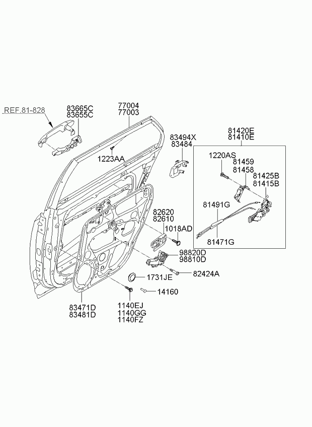 KIA 83450-1D000 - Elettromotore, Alzacristallo www.autoricambit.com