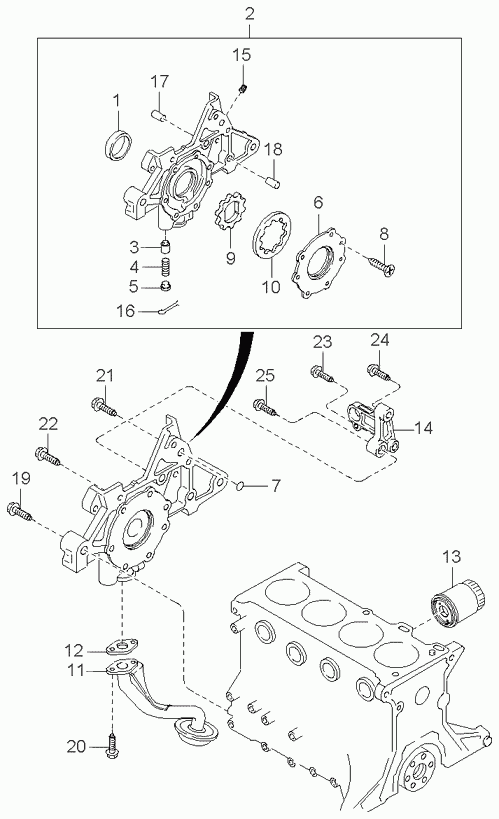 MAZDA 0B3C71-06-02A - Paraolio, Albero a gomiti www.autoricambit.com