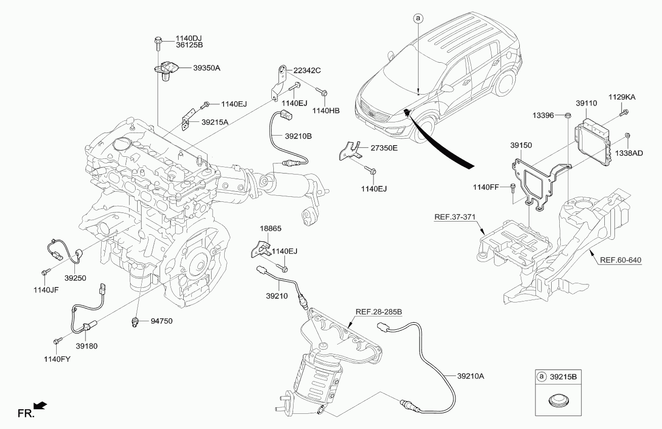 KIA 39210-2E700 - Sonda lambda www.autoricambit.com