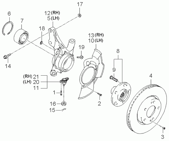 Hyundai 51718-26000 - Kit cuscinetto ruota www.autoricambit.com