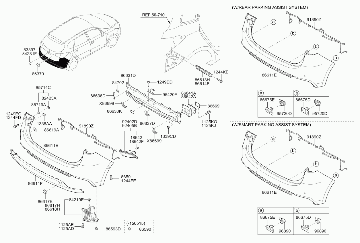 Hyundai 85714-1G000 - Clip, Fregio/Modanatura protettiva www.autoricambit.com