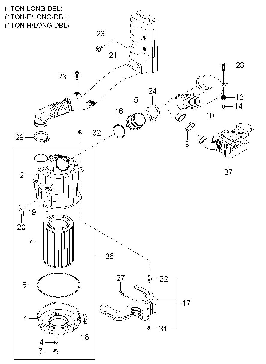 Hyundai 28113-4E000 - Filtro aria www.autoricambit.com